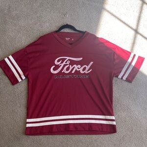 Hollister Red Jersey with White Details